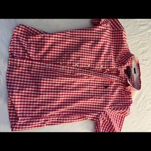 Us Polo pink short sleeve button down